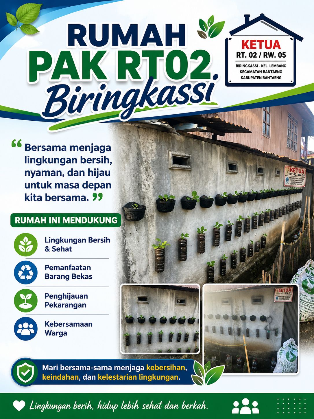 BOTOL BEKAS Jadi Kebun Cabai Produktif! RW 05 Biring Kassi Tunjukkan Bukti Nyata Lembang Menuju Mandiri dan Sejahtera